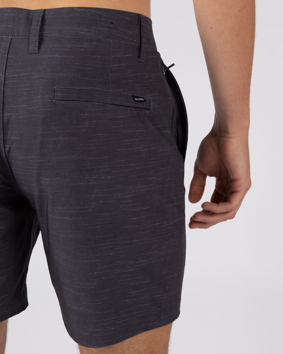 Amphibian 17 Mens Short in Dark Grey - Image 5
