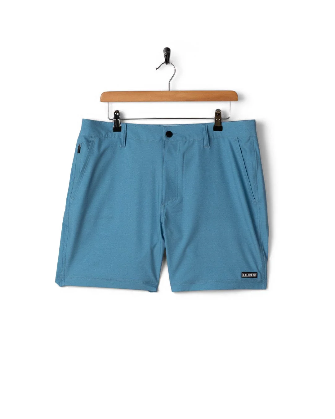 Amphibian 17 Mens Hybrid Shorts in Blue - Image 6