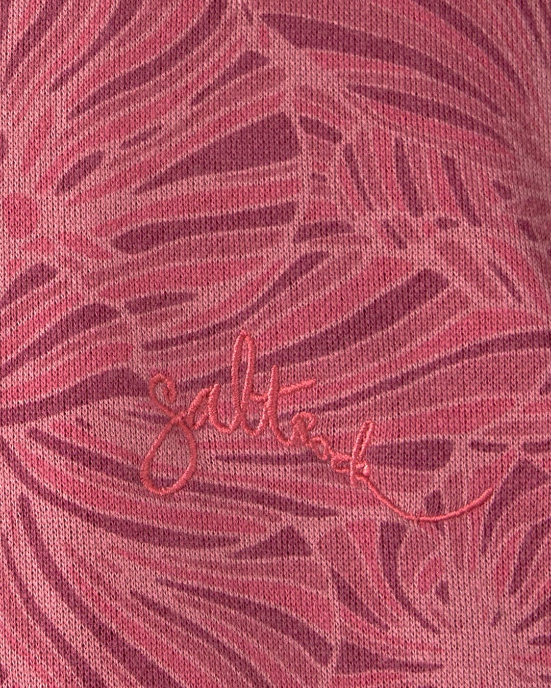Harper Womens All Over Print Longline Pop Sweat in Pink - Image 8