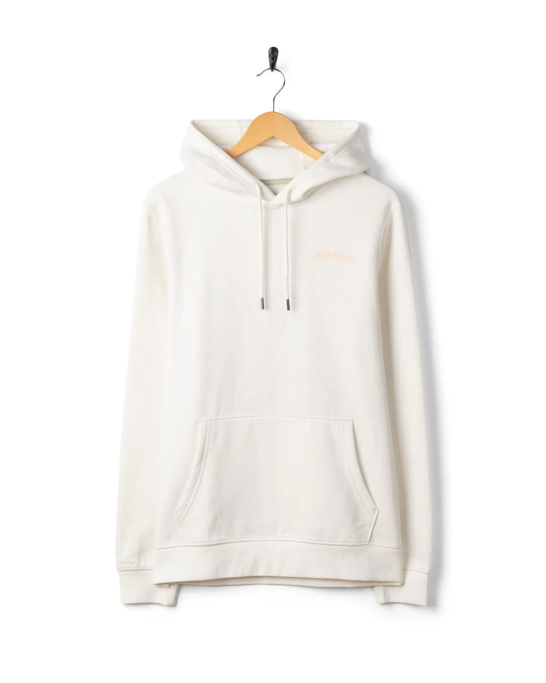Beach Break Mens Pop Hoodie in Cream - Image 7