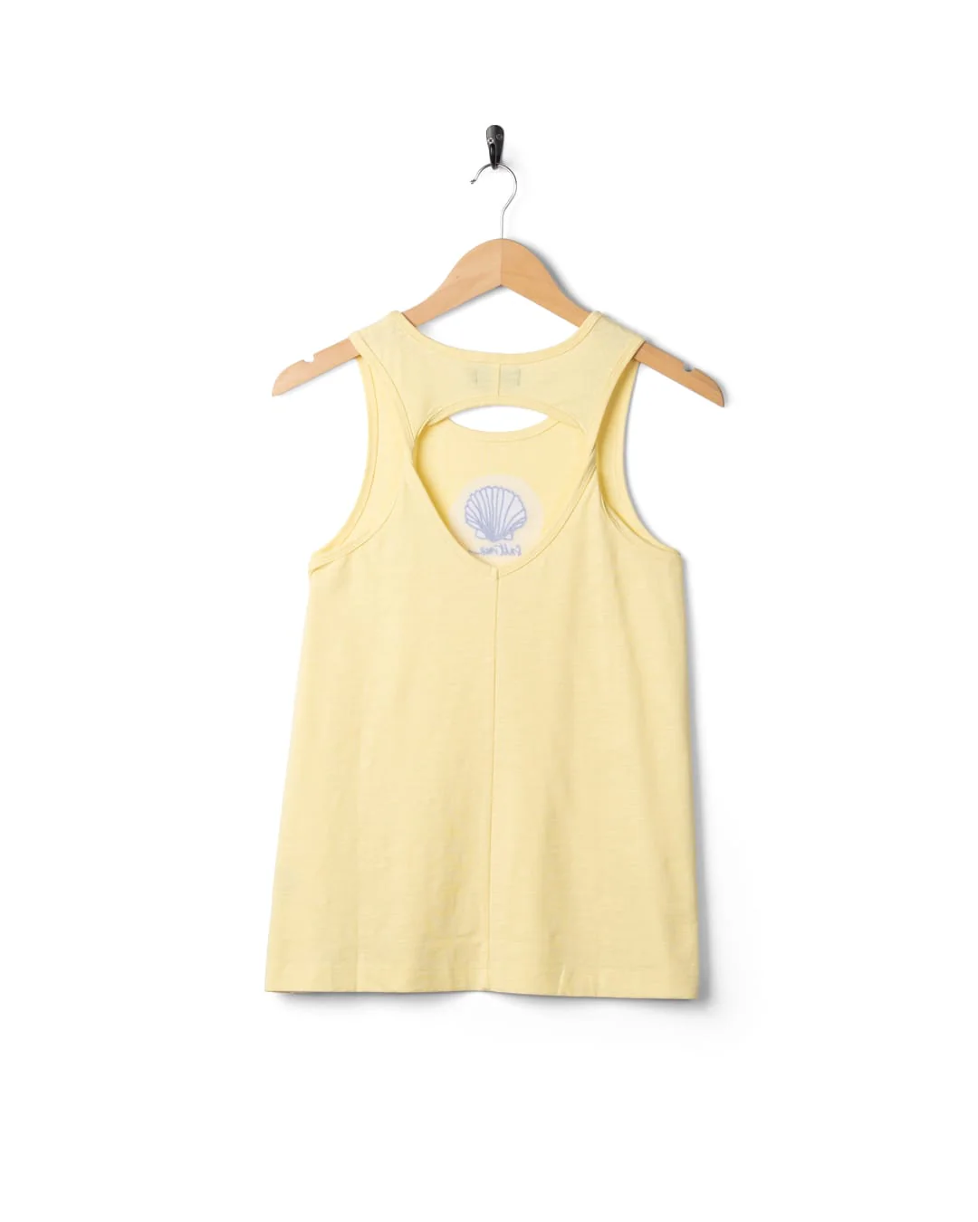 Calico Womens Vest in Light Yellow - Image 6