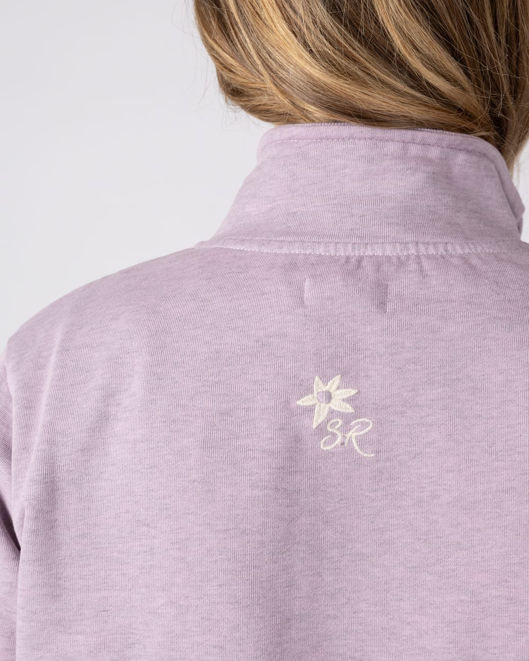 Carissa Womens Sweatshirt in Purple - Image 5