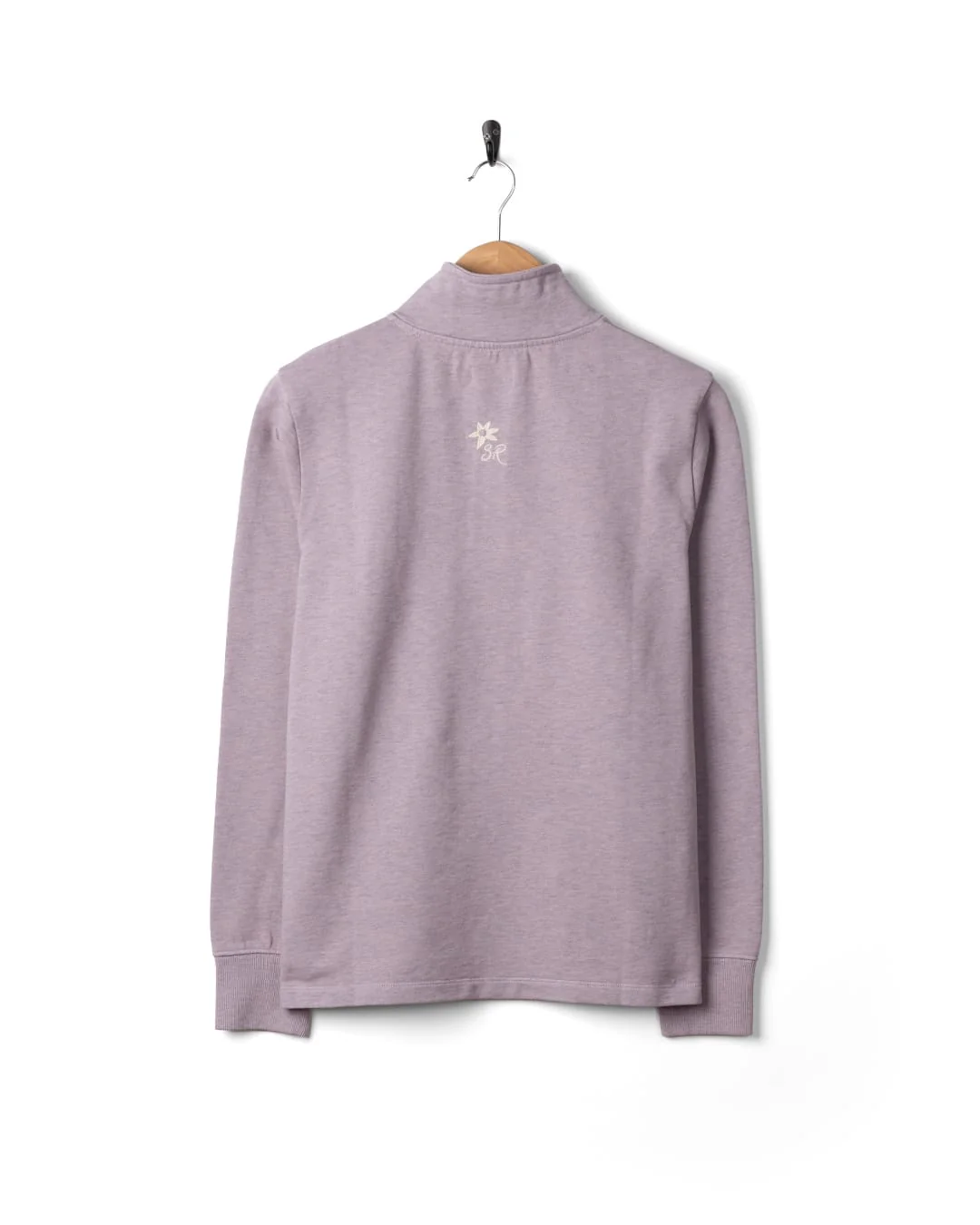 Carissa Womens Sweatshirt in Purple - Image 8