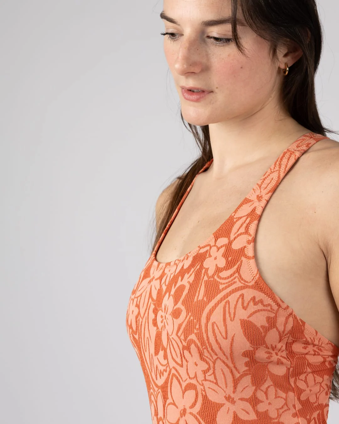 Dali Womens Swimsuit in Light Orange - Image 6