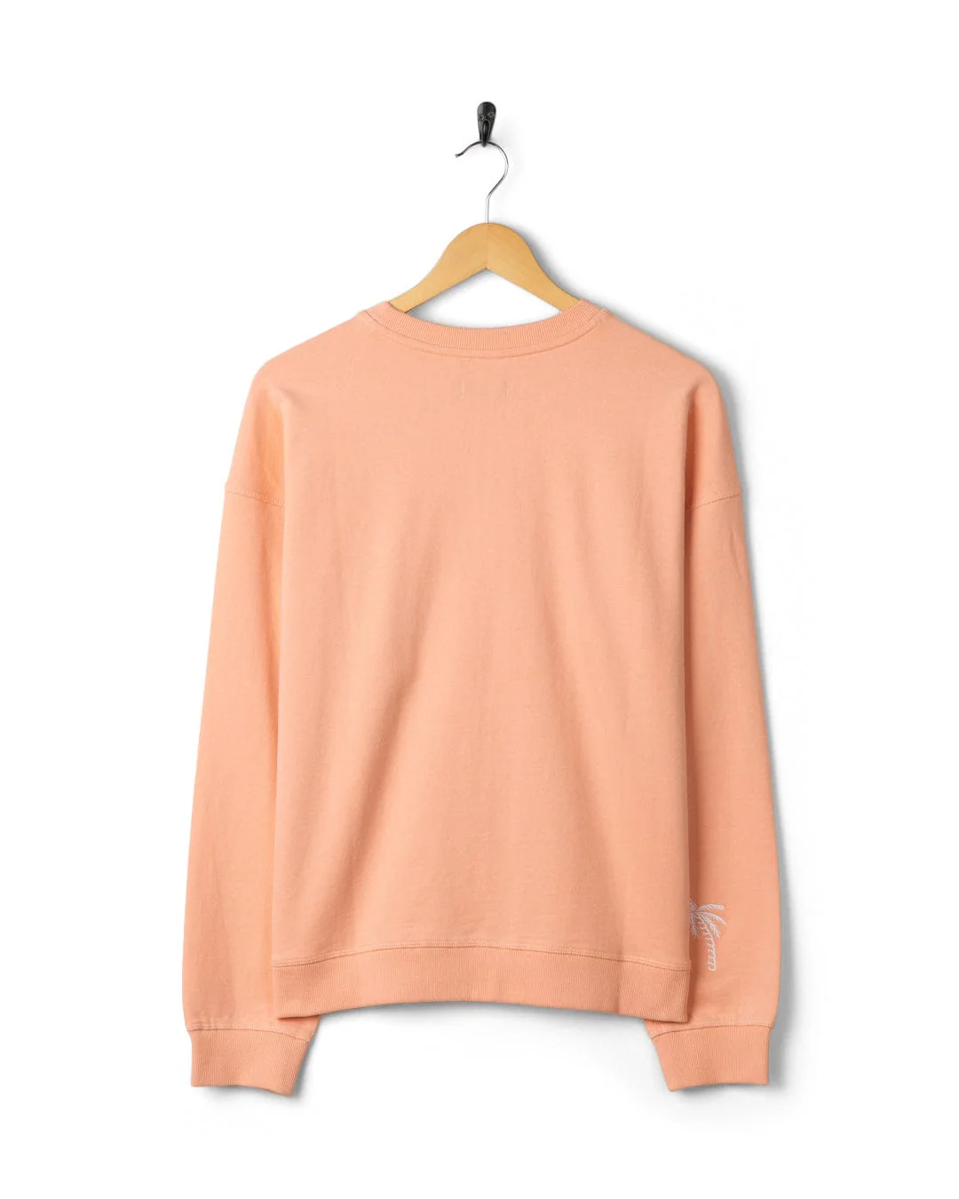 Driver Womens Oversized Sweat Top in Orange - Image 8