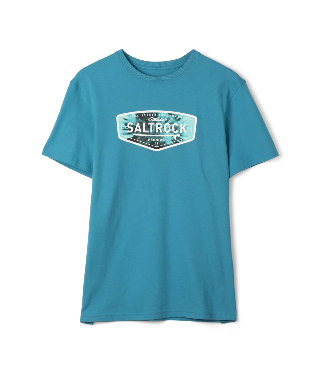 Endless Tie Dye Mens Short Sleeve Tee in Bright Blue - Image 5