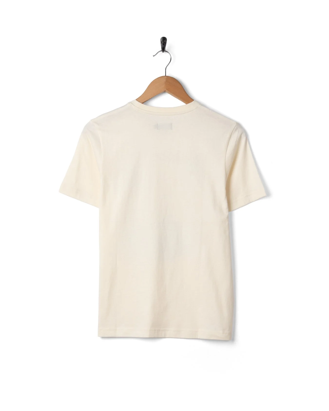 Happy Place Cornwall Womens Short Sleeve T-Shirt in Cream - Image 6
