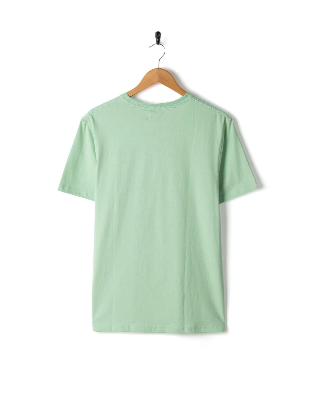 Heritage Shield Mens Short Sleeve T-Shirt in Light Green - Image 7