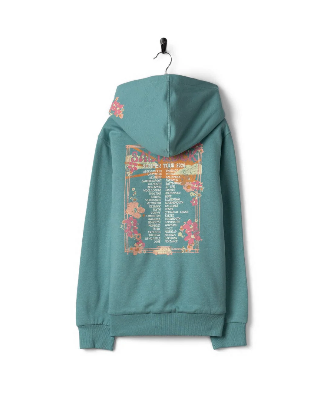 Highway Tour 26 Kids Borg Lined Hood in Light Blue