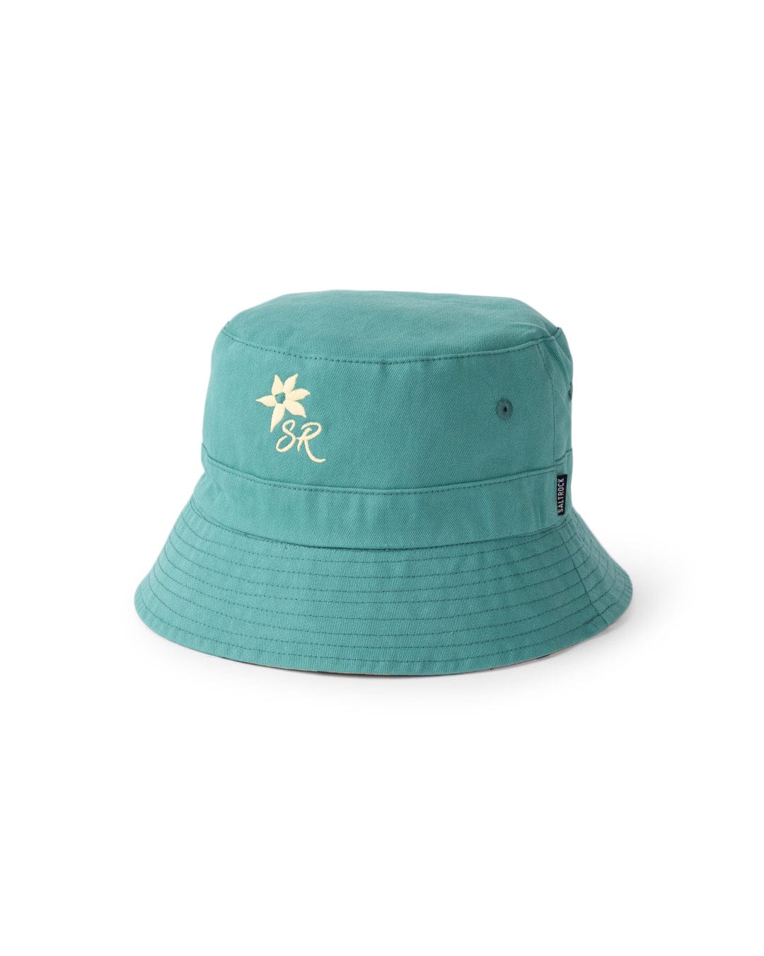 Holidaze Floral Reversible Bucket Hat in Blue - Image 2