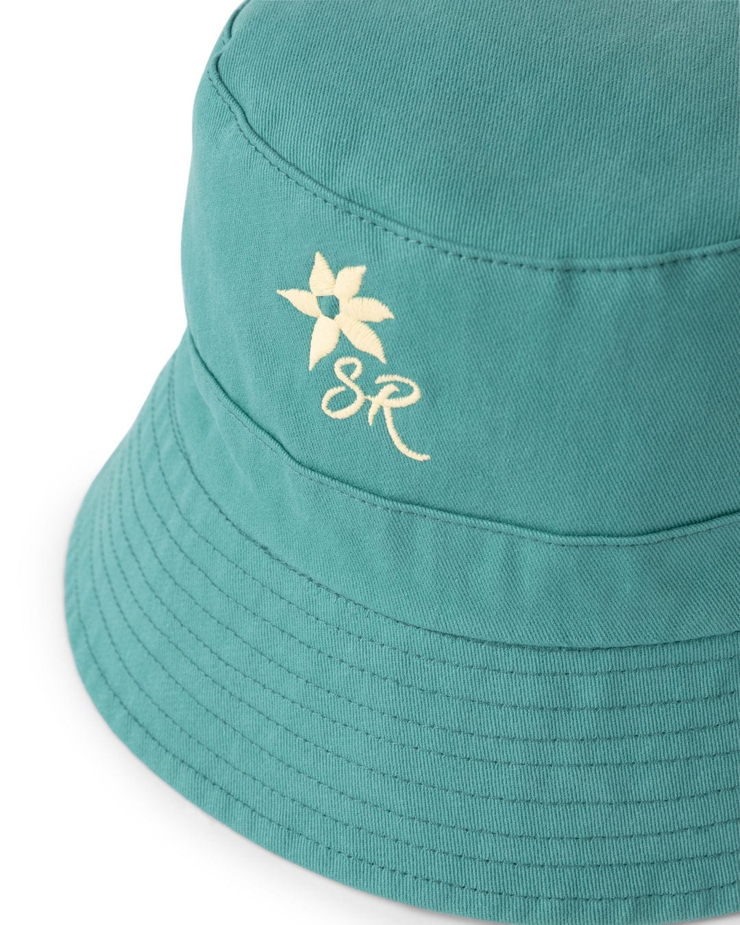 Holidaze Floral Reversible Bucket Hat in Blue - Image 5