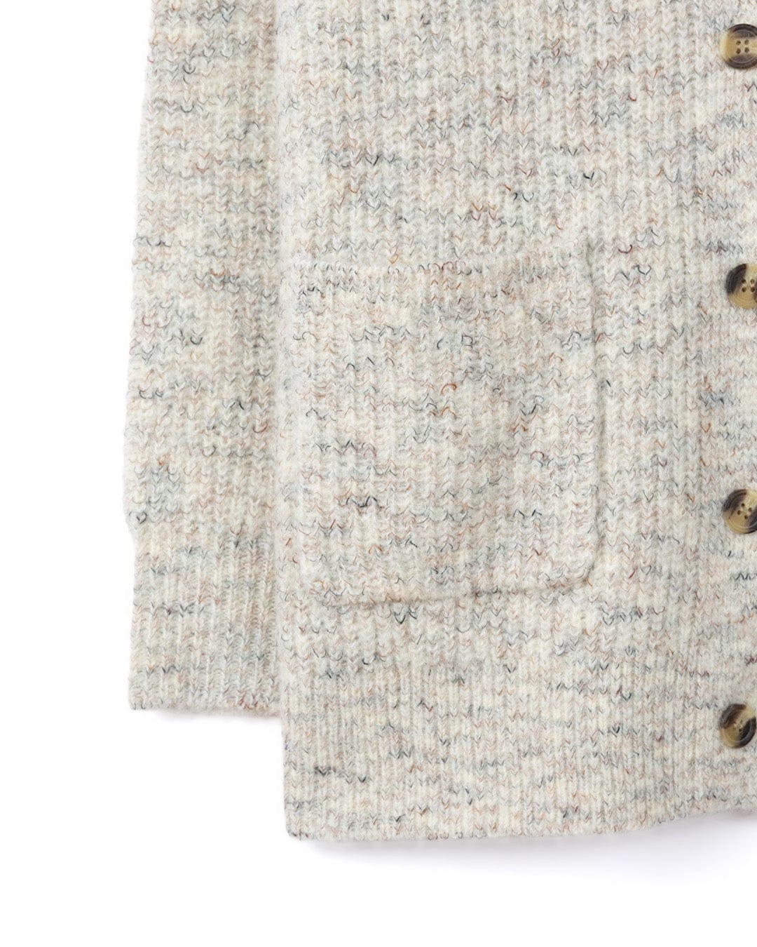 Juno Womens Longline Cardigan in Cream - Image 10