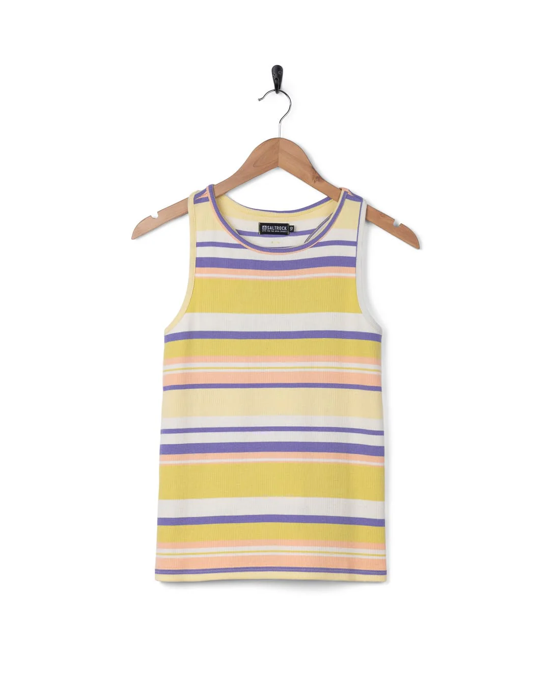 Kytto Rib Womens Vest in Yellow - Image 2