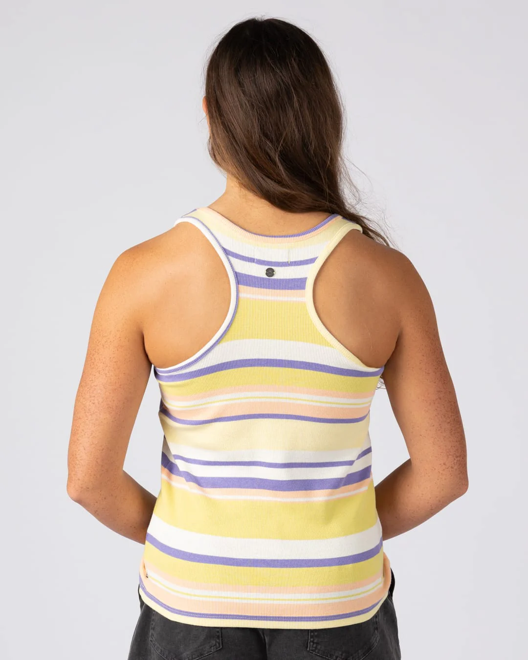 Kytto Rib Womens Vest in Yellow - Image 4