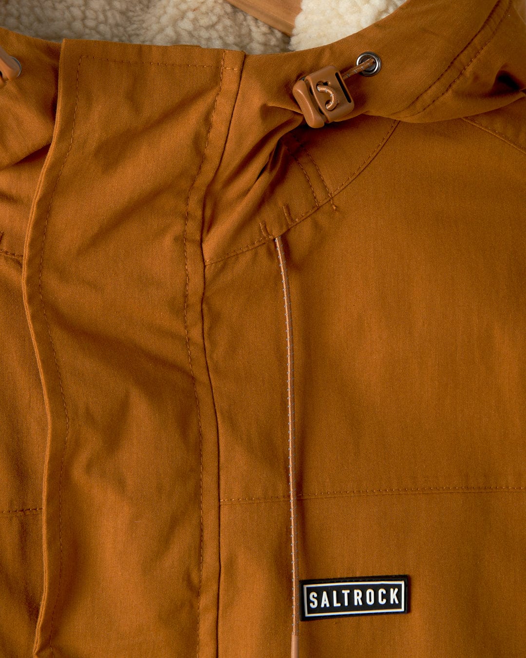 Linden Womens Water Resistant Coat in Brown - Image 4