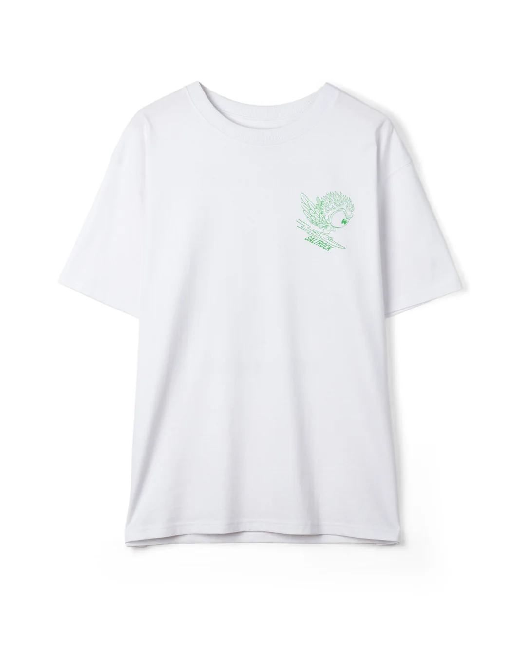 Live Fast Mens Short Sleeve T-Shirt in White - Image 6