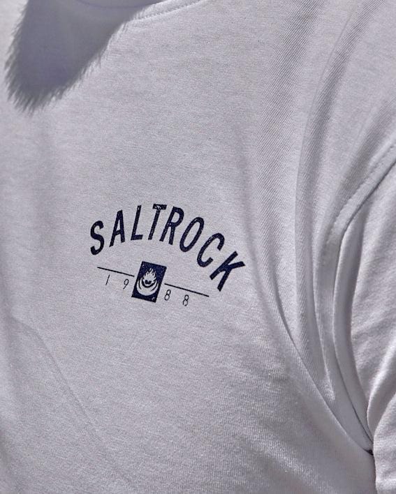 Location Mens T-Shirt Lyme Regis White - Image 4