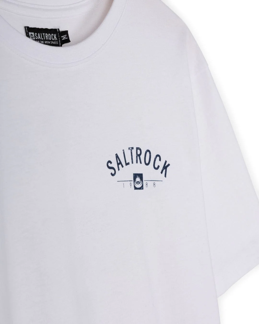 Location Padstow Mens T-Shirt in White - Image 3
