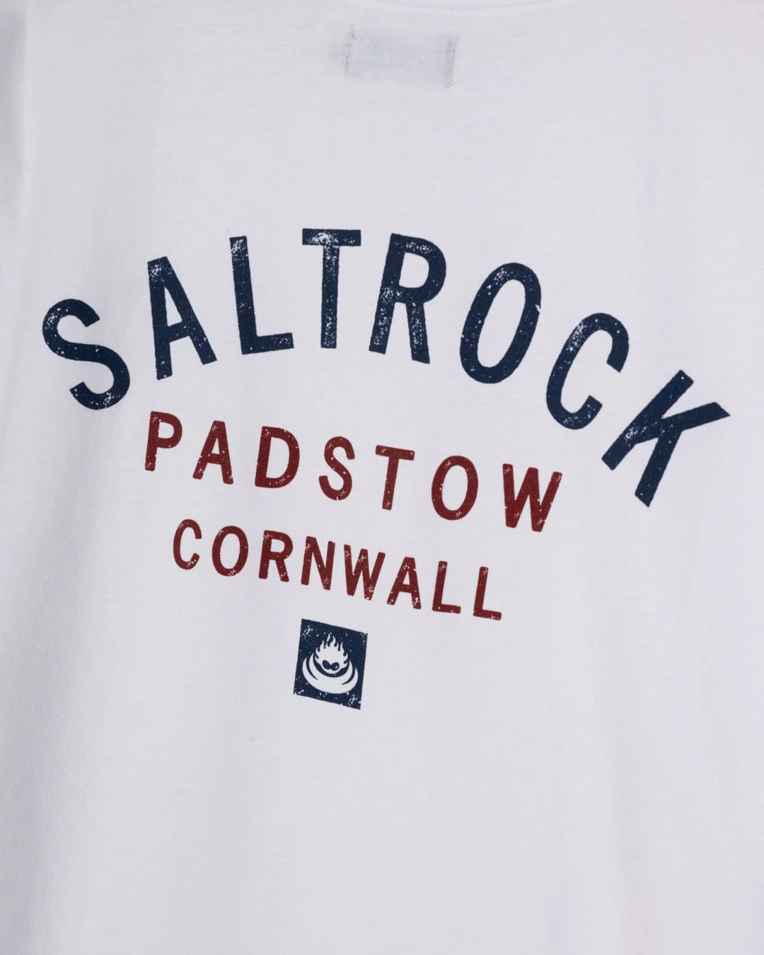Location Padstow Mens T-Shirt in White - Image 5