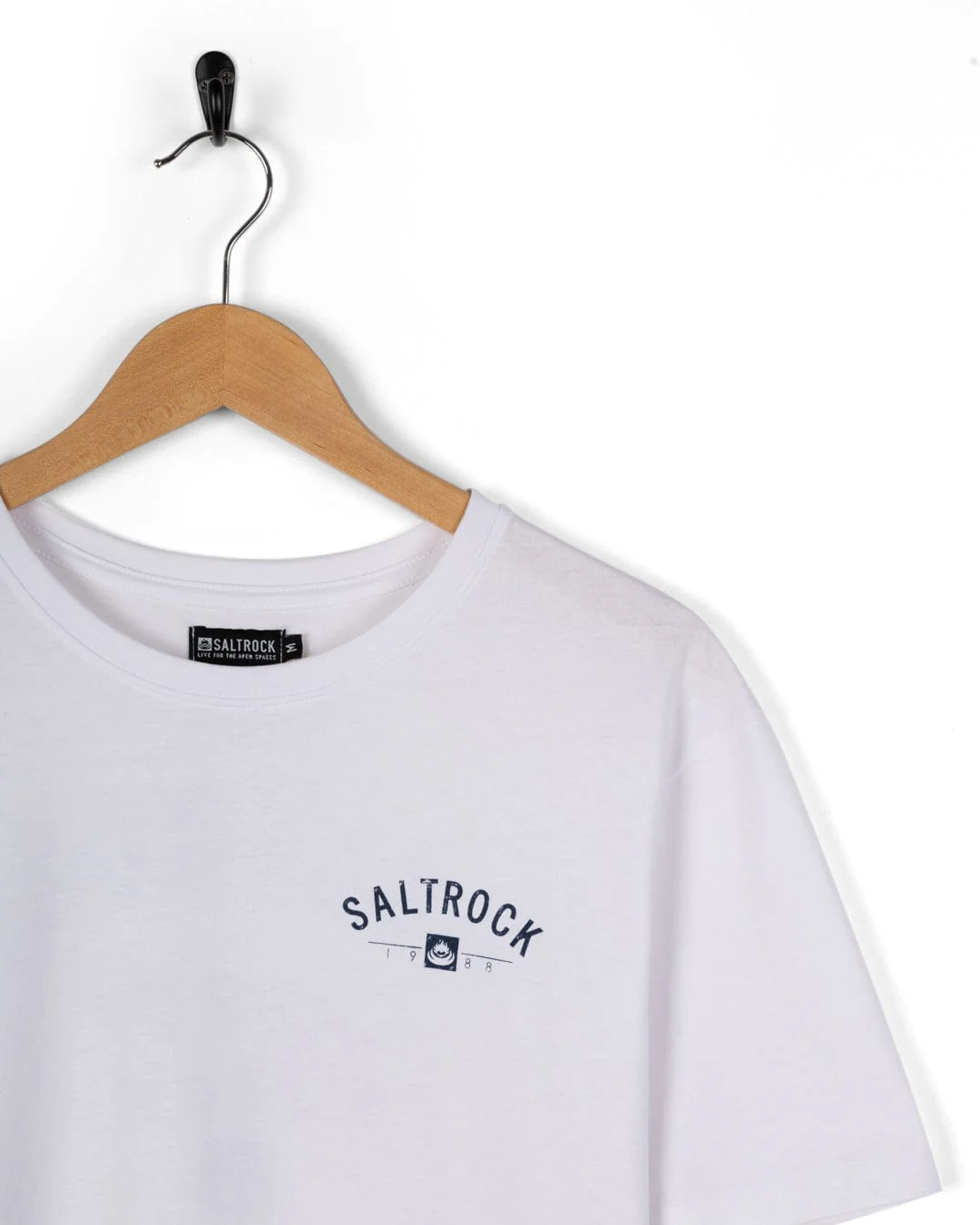 Location Woolacombe Mens T-Shirt in White - Image 4