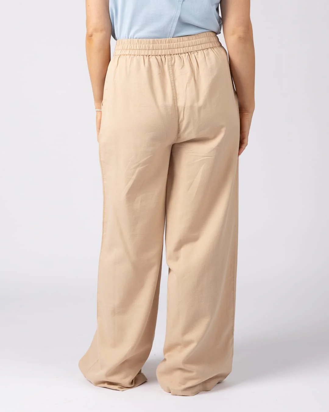 Lowen Womens Trouser in Beige - Image 5