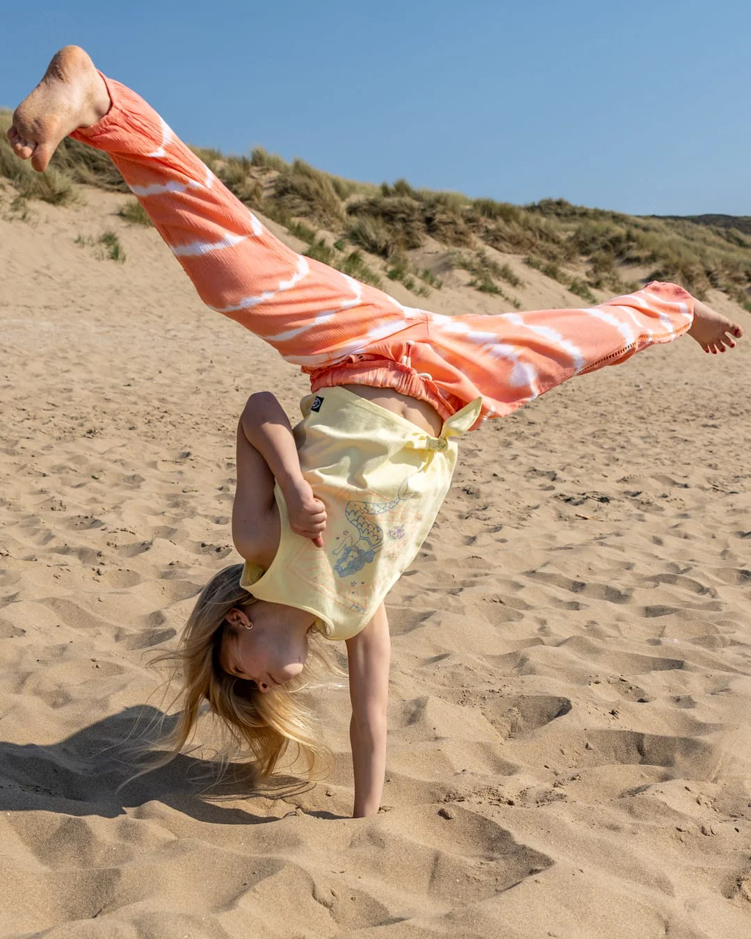 Maida Kids Trouser in Orange - Image 7
