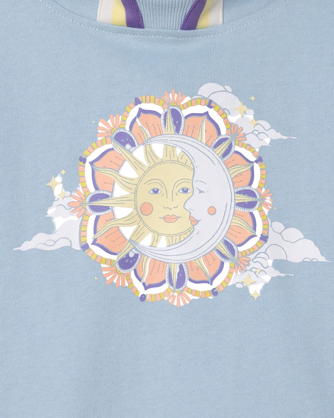 Midnight Kids Pop Hoodie in Light Blue - Image 2