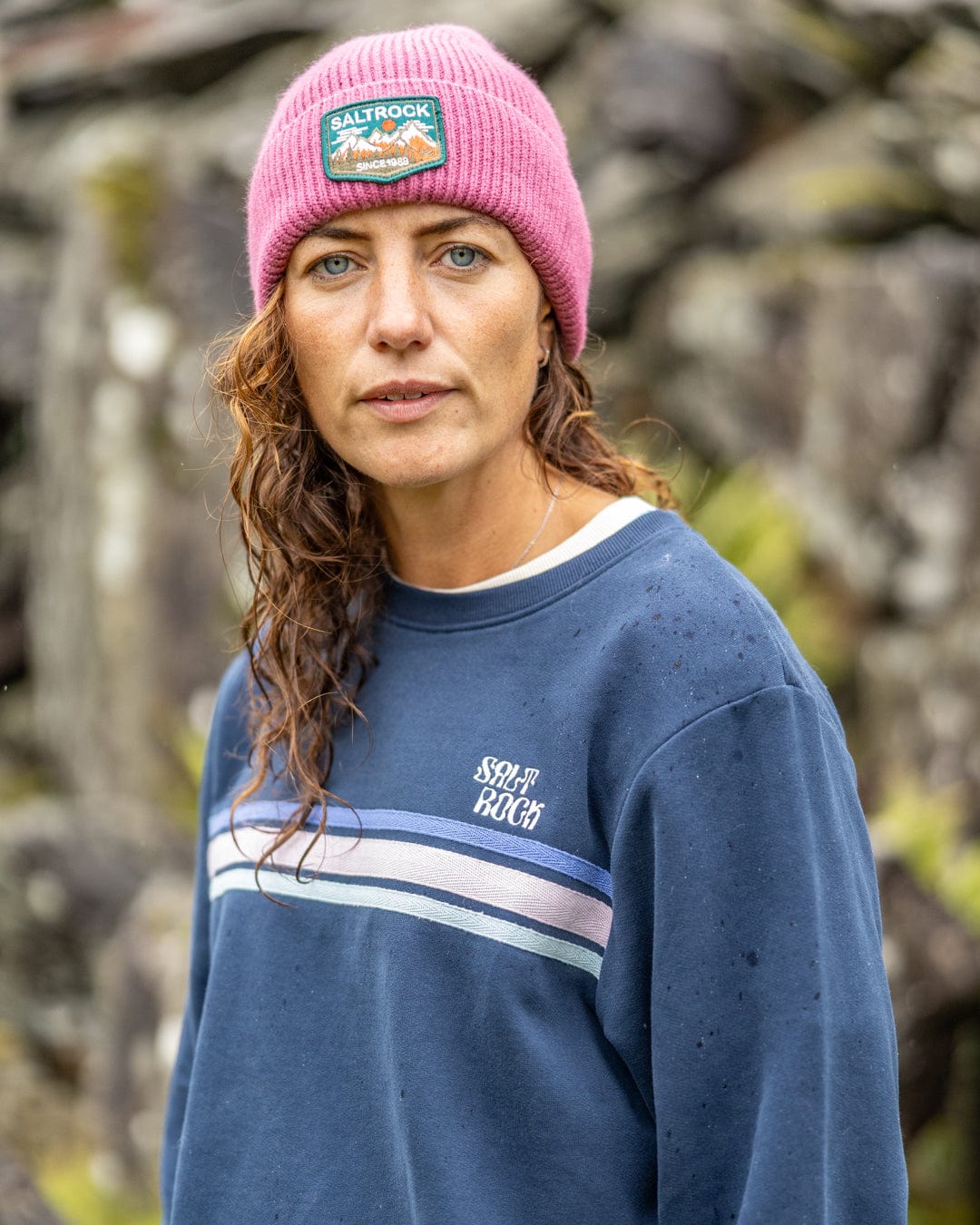 Mylo Womens Sweatshirt in Blue - Image 3