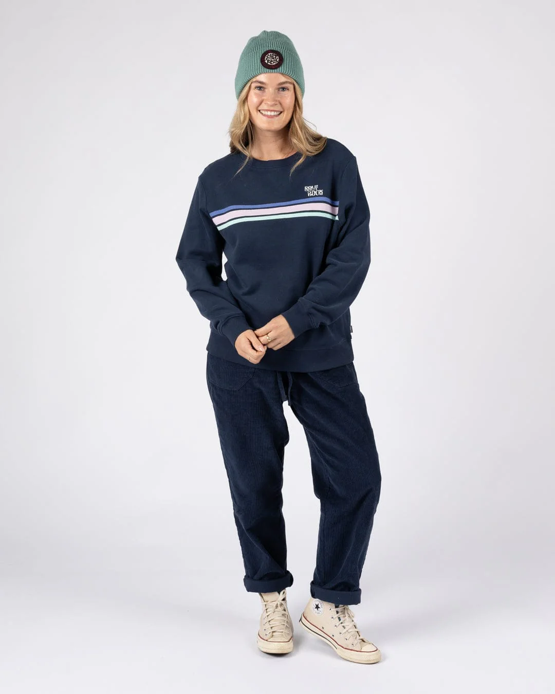 Mylo Womens Sweatshirt in Blue - Image 7