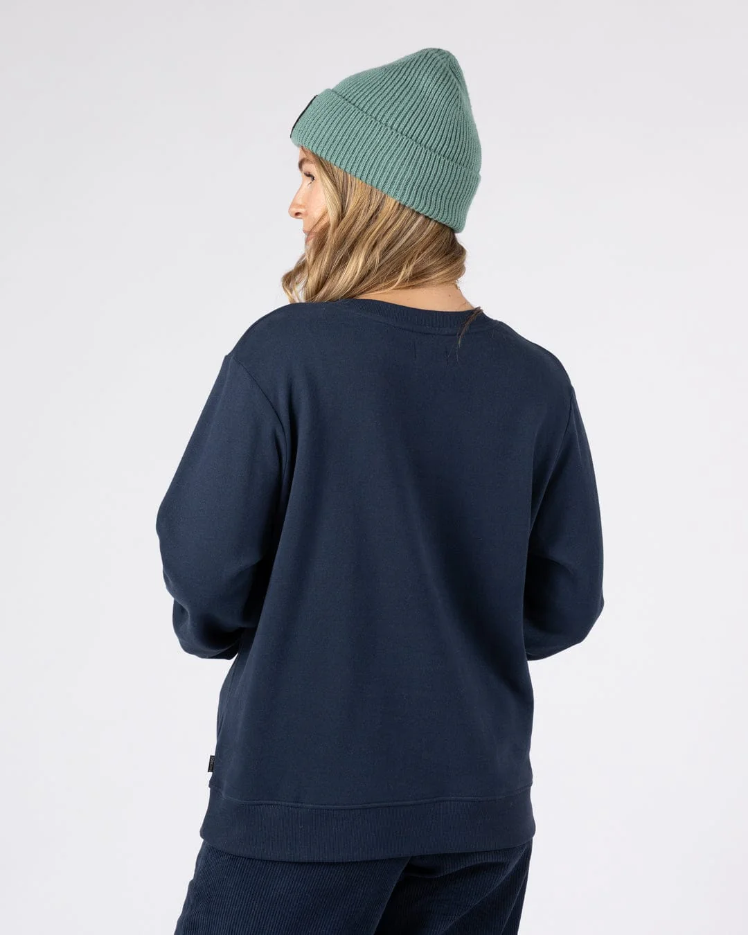 Mylo Womens Sweatshirt in Blue - Image 8