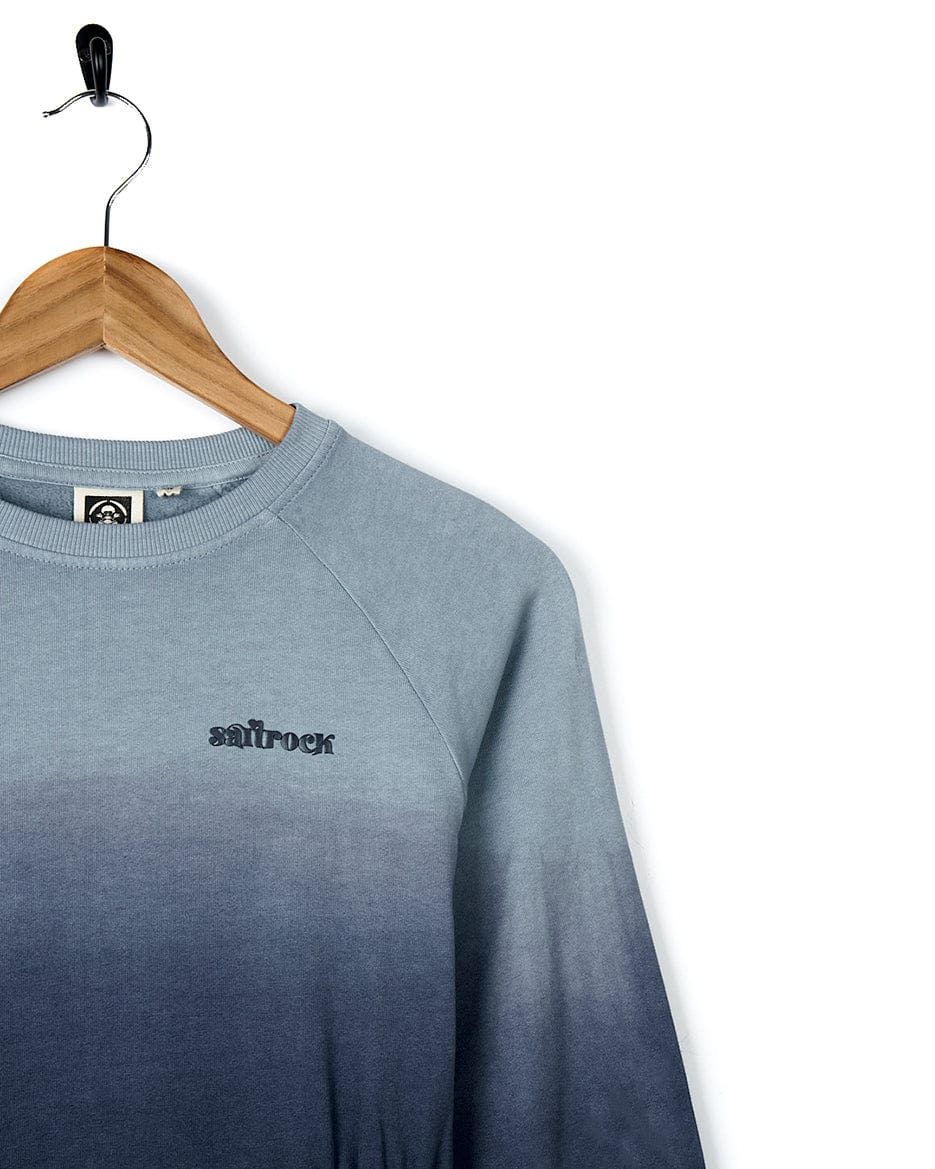 Nola Kids Dip Dye Sweatshirt in Blue - Image 2