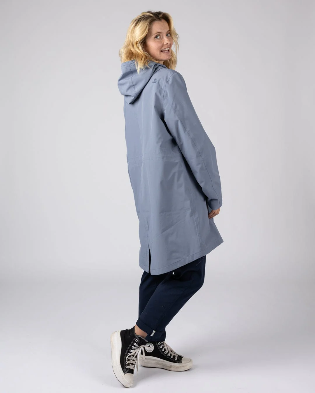 North West Womens Waterproof Jacket in Blue - Image 5