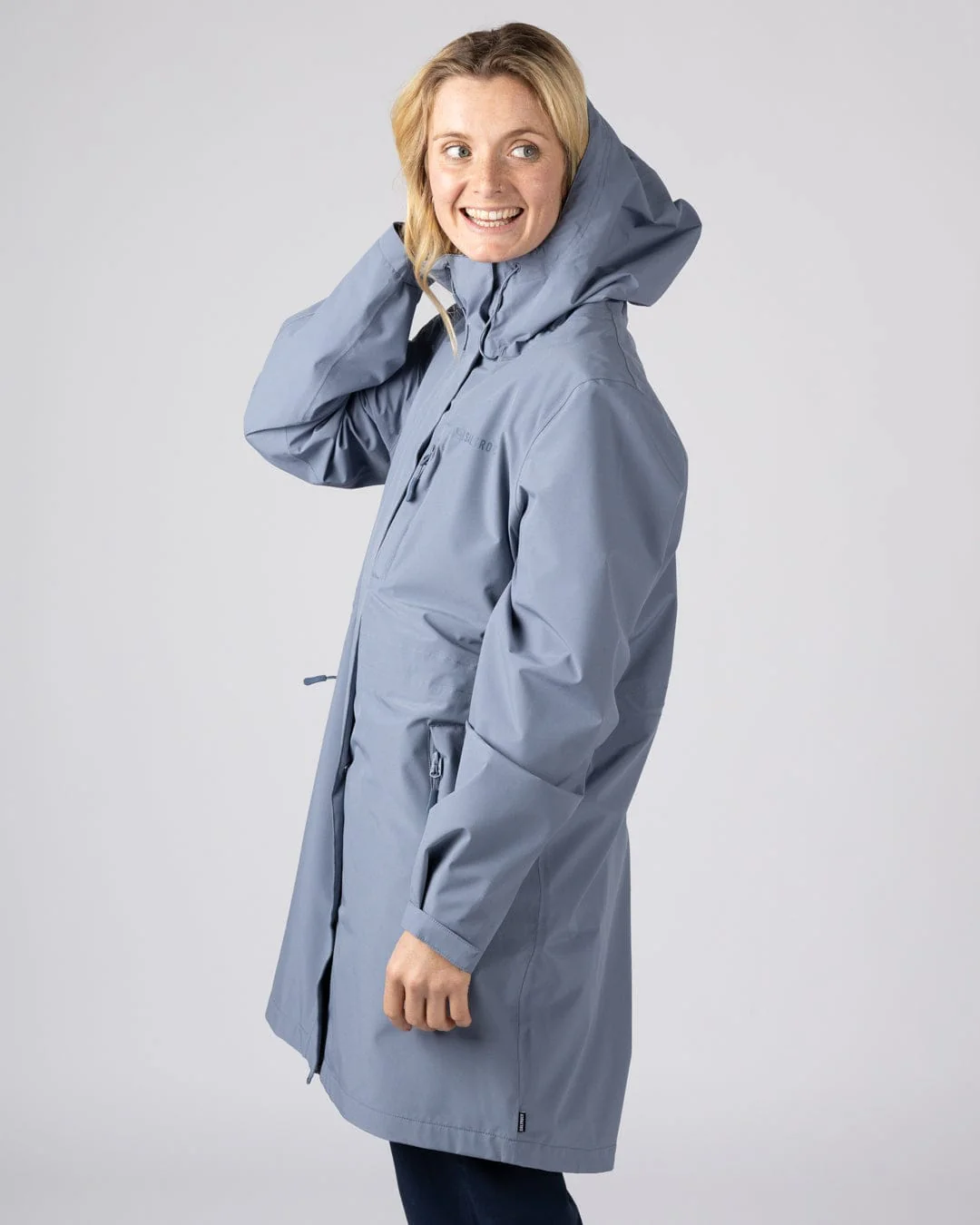 North West Womens Waterproof Jacket in Blue - Image 6
