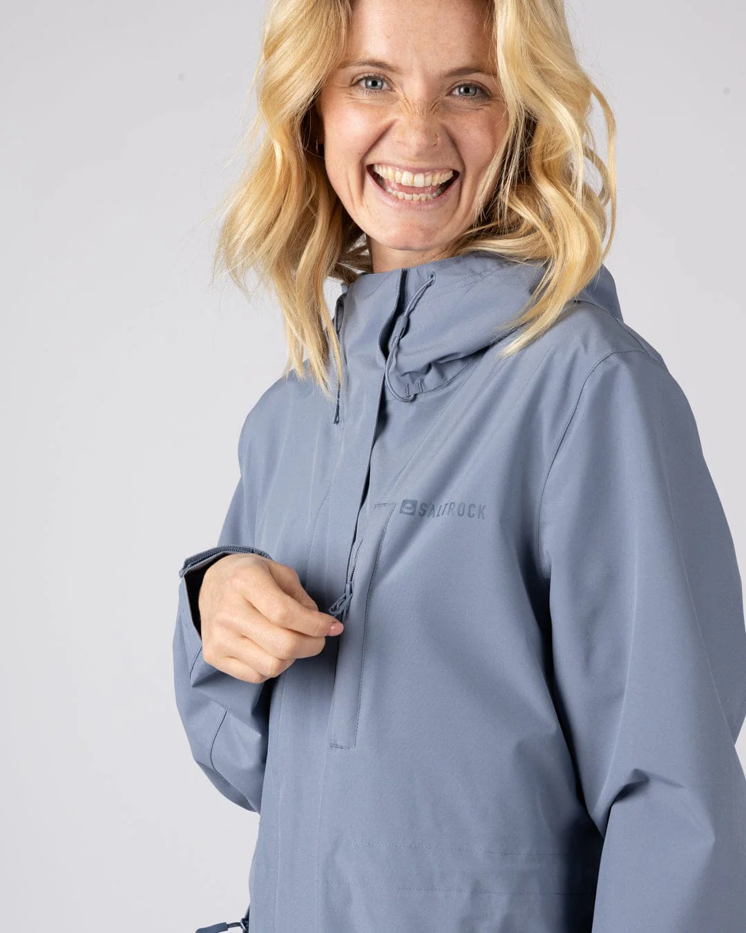 North West Womens Waterproof Jacket in Blue - Image 8