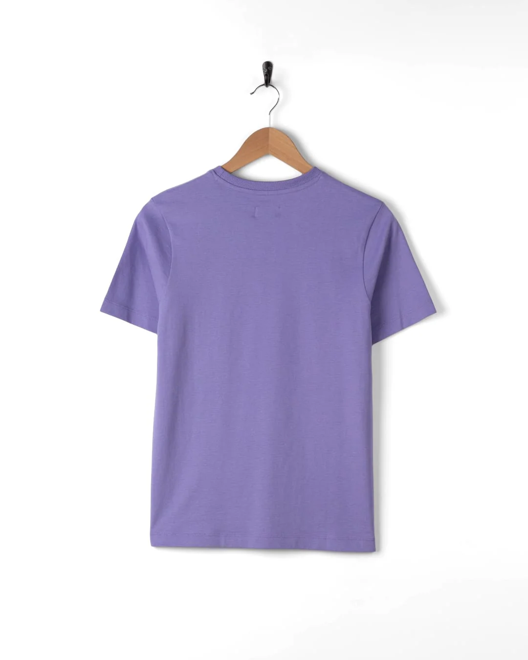 Ocean Lover Womens Short Sleeve Tee in Purple - Image 6
