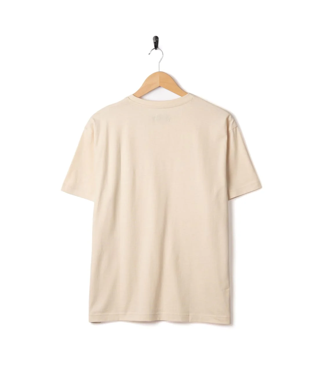 Offshore Womens Short Sleeve T-Shirt in Cream - Image 8