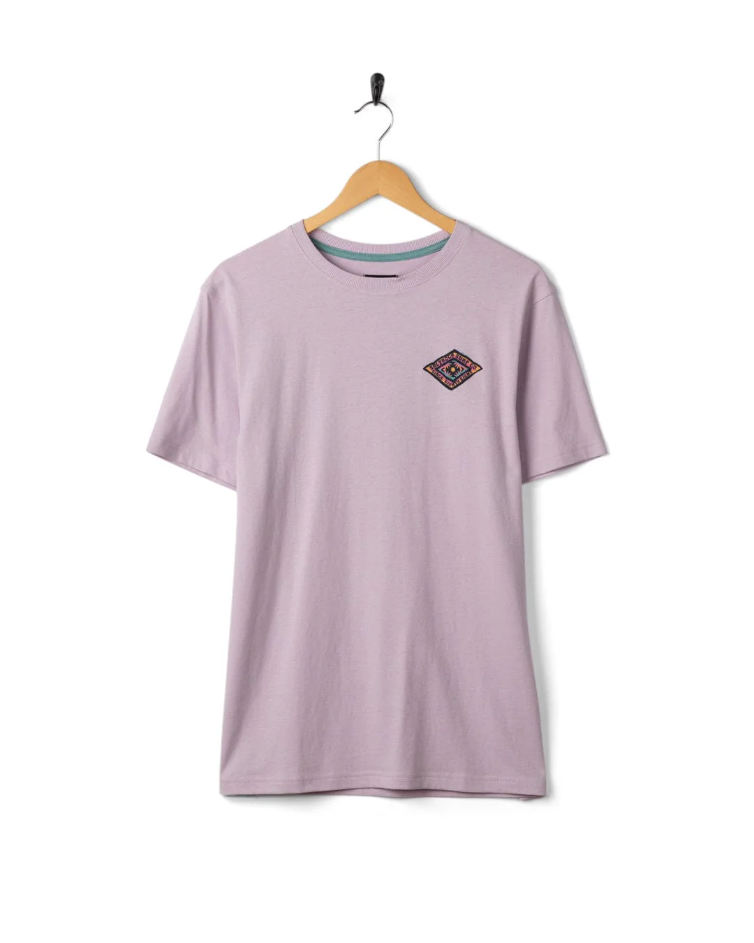 Offshore Mens Short Sleeve T-Shirt in Purple - Image 8