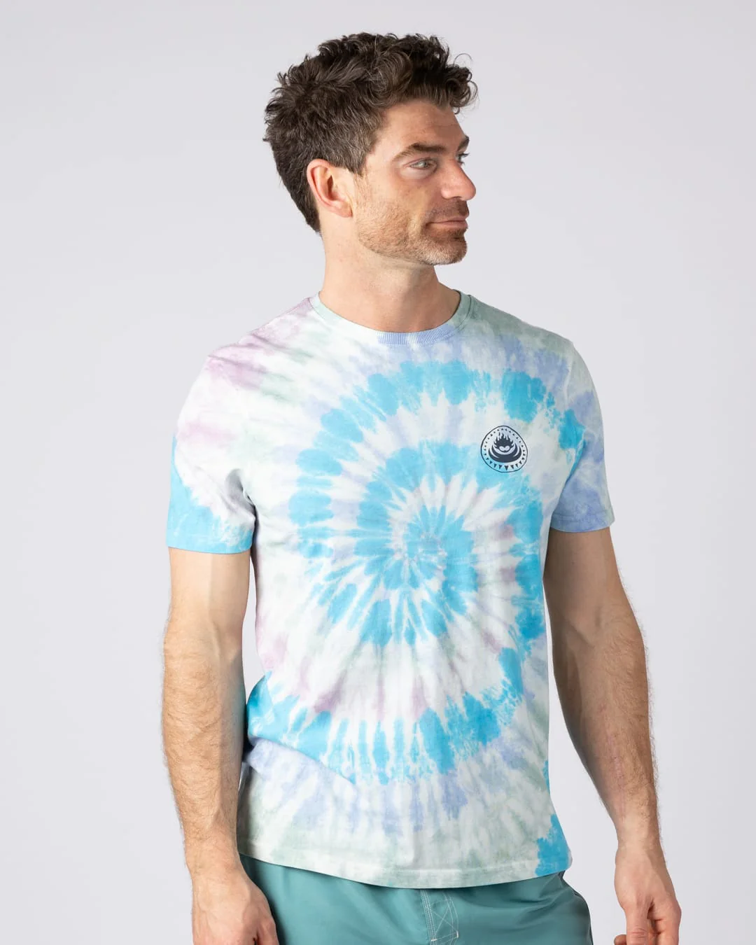 Origin Flame Mens LTD Short Sleeve T-Shirt in Cream - Image 10