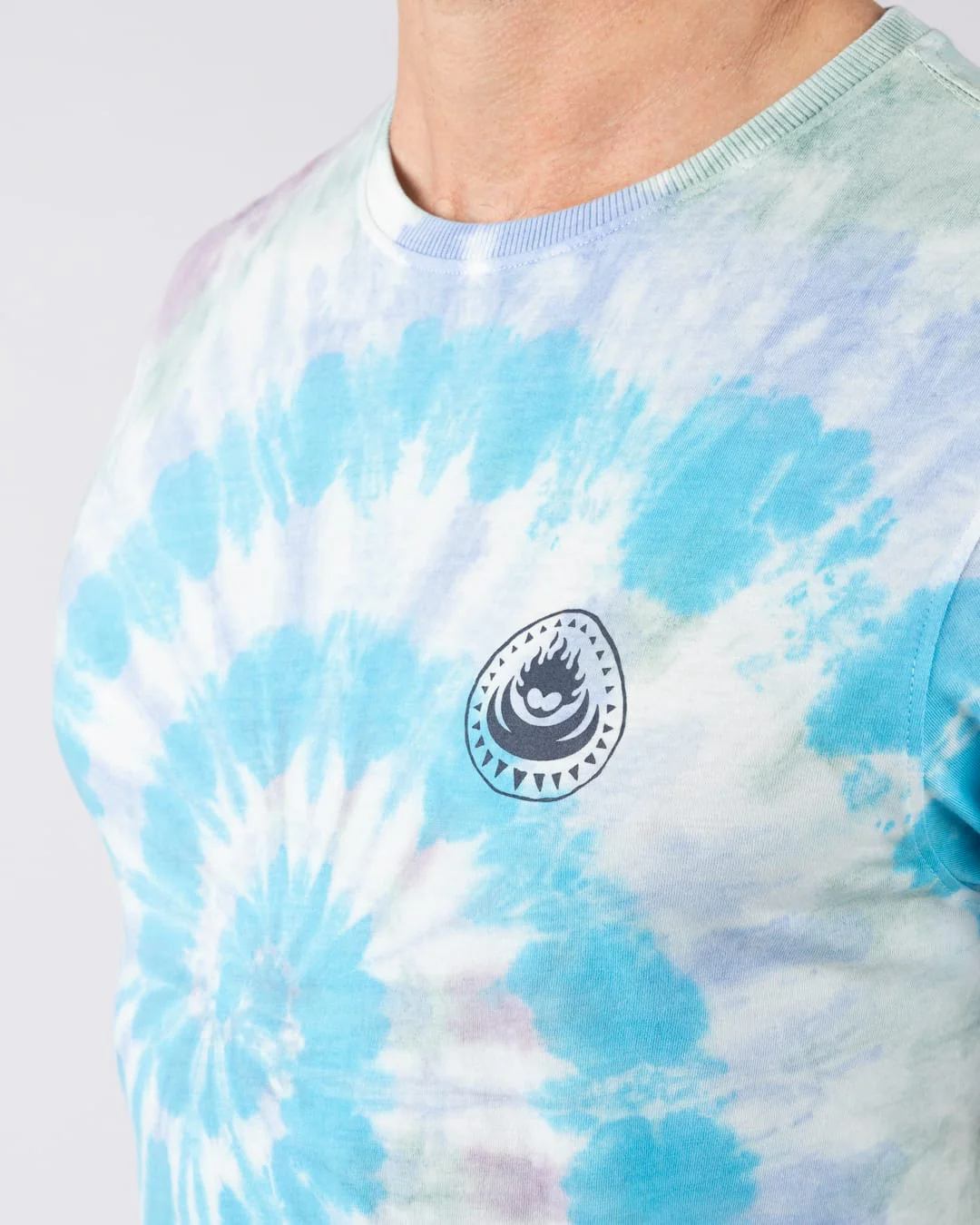 Origin Flame Mens LTD Short Sleeve T-Shirt in Cream - Image 6