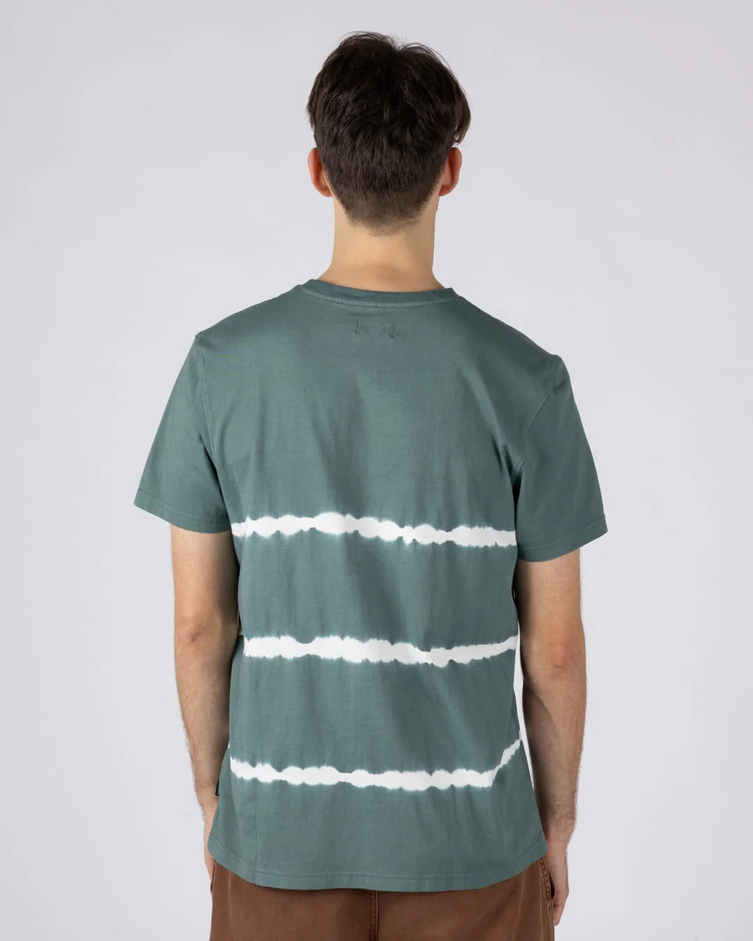 Origin Flame Mens Td Short Sleeve T-Shirt in Light Green - Image 6