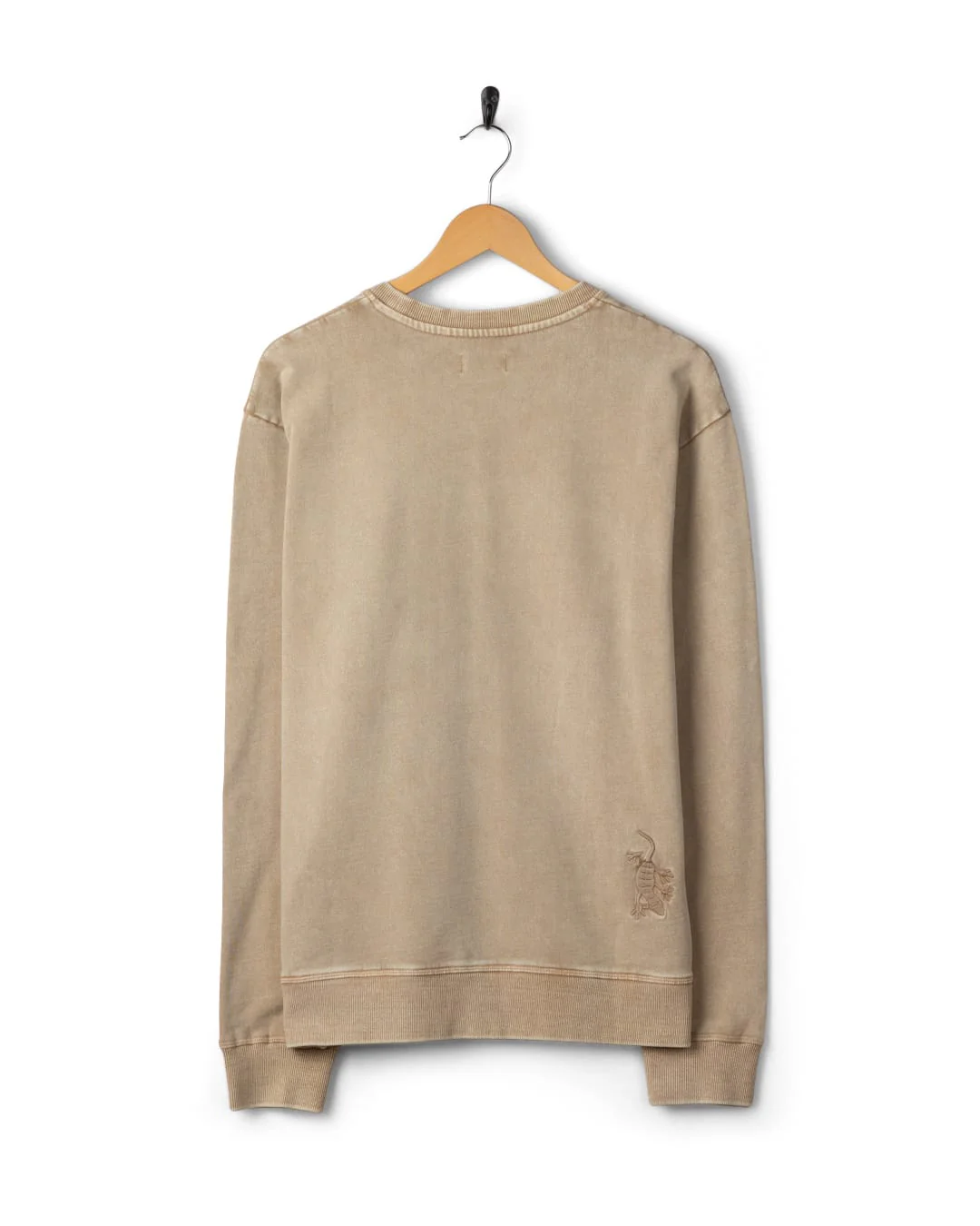 Origin Gecko Mens Sweatshirt in Beige - Image 2