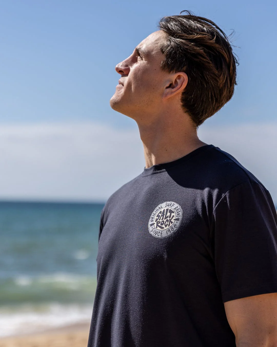 Original SR Hybrid Mens Short Sleeve T-Shirt in Black - Image 3
