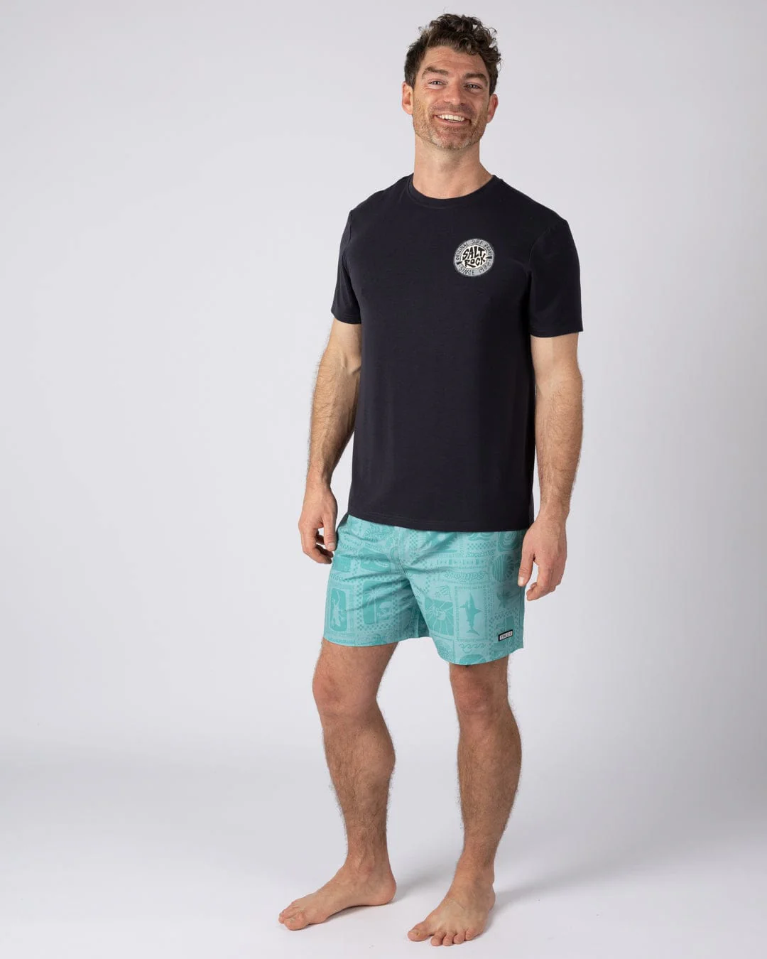 Original SR Hybrid Mens Short Sleeve T-Shirt in Black - Image 7