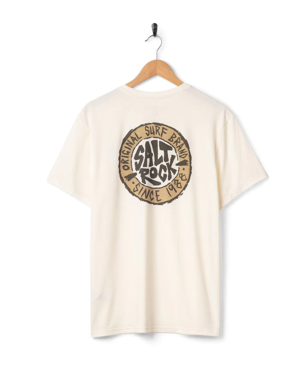 Original SR Hybrid Mens Short Sleeve T-Shirt in Cream - Image 12