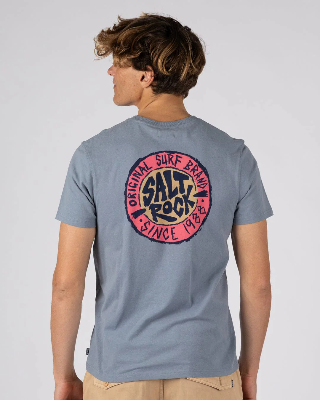 Original SR Mens Short Sleeve T-Shirt in Blue