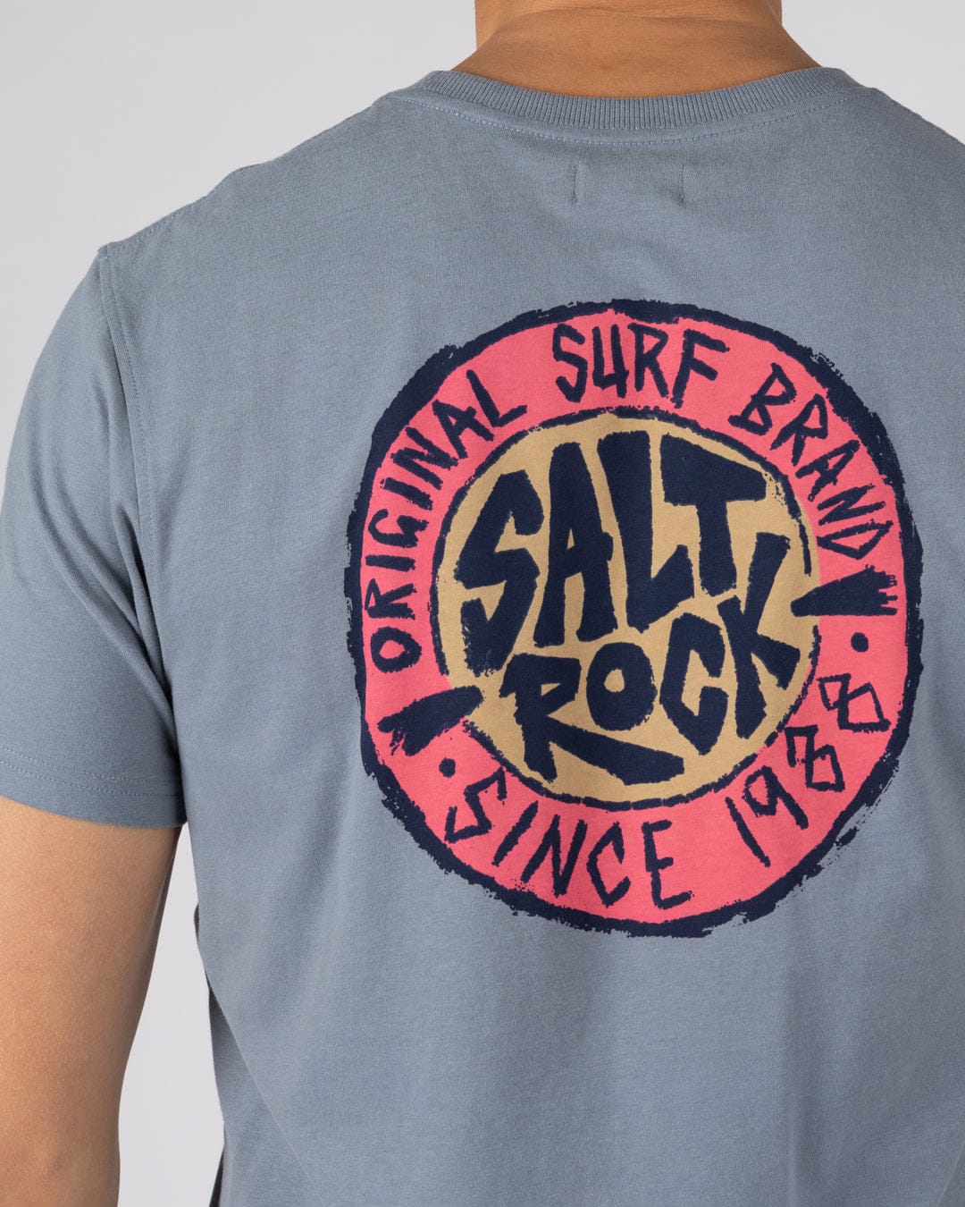 Original SR Mens Short Sleeve T-Shirt in Blue - Image 5