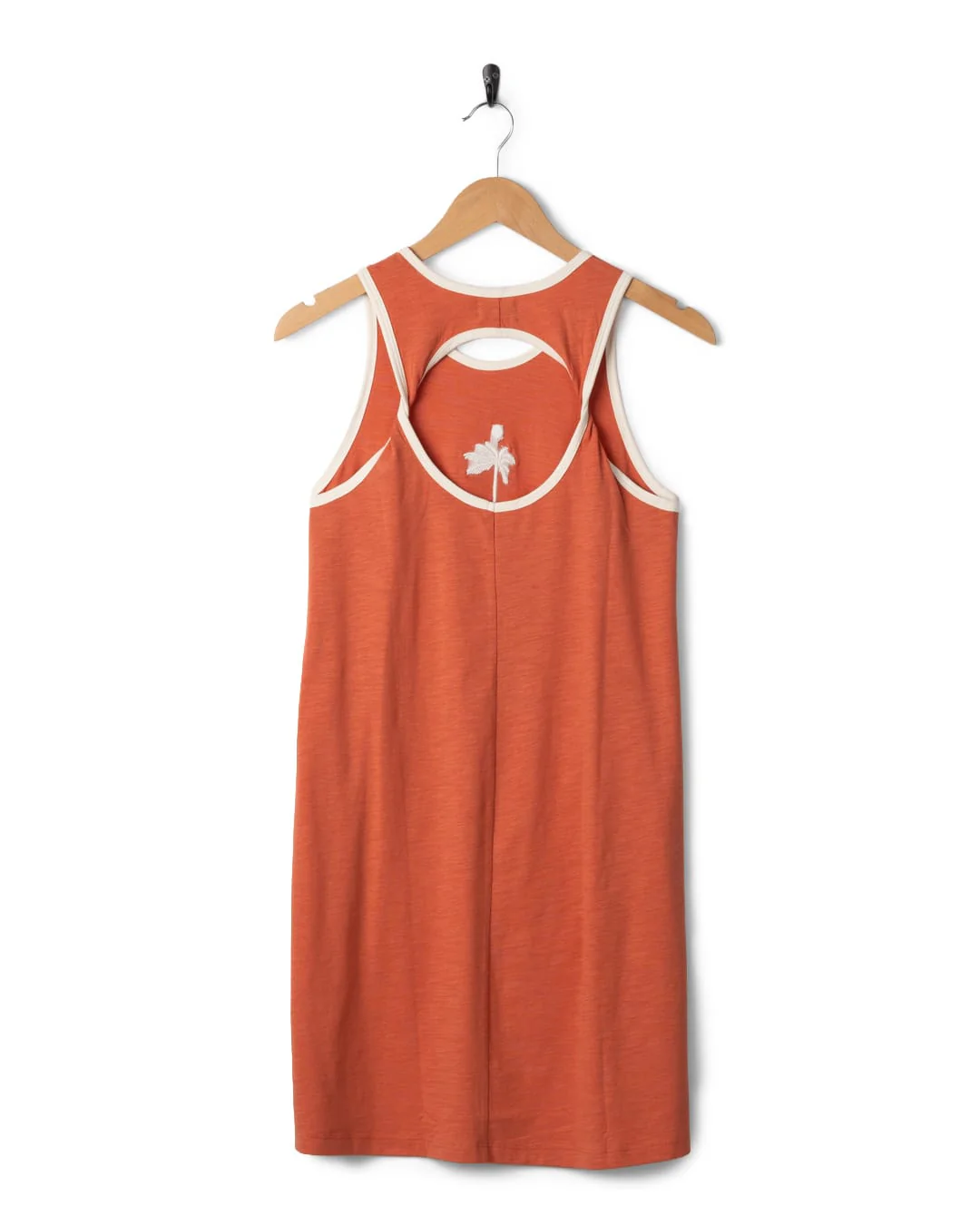 Otis Womens Mini Dress in Light Orange - Image 8