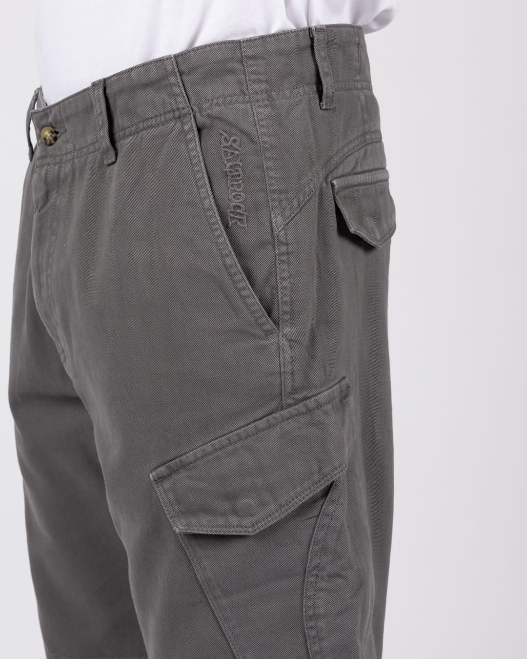 Peran Mens Cargo Short in Dark Grey - Image 6
