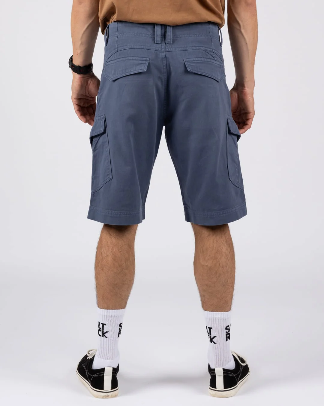 Peran Mens Cargo Short in Blue - Image 5