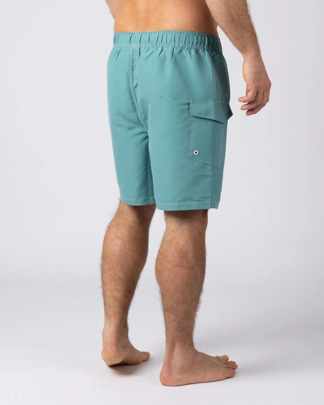 Pipeline 19 Mens Swimshort in Teal - Image 3